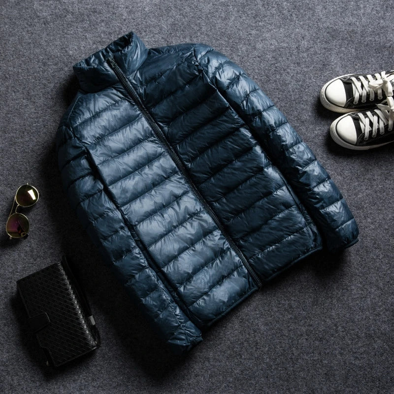 Men's Lightweight Waterproof Puffer Jacket