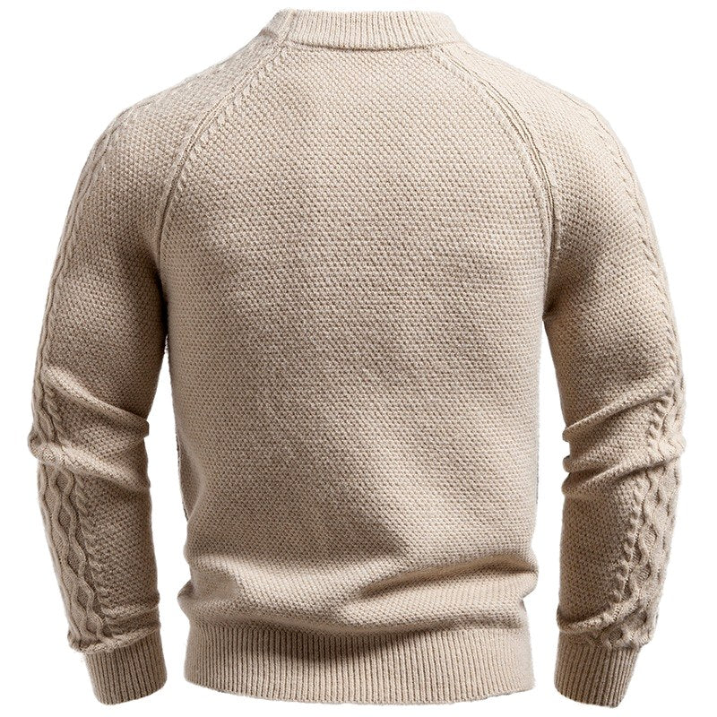 Nathan - Men's Pocket Detail Knit Sweater