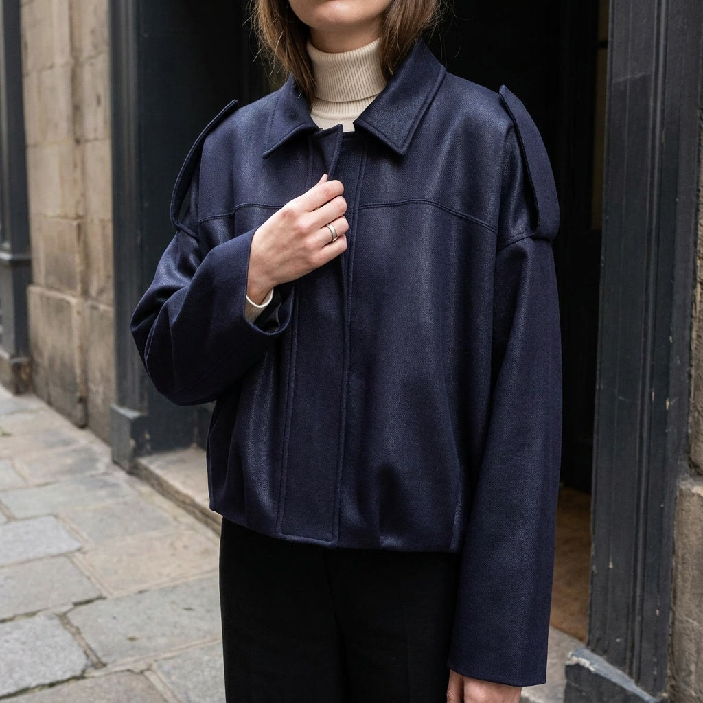 Renna Suede Bomber Jacket