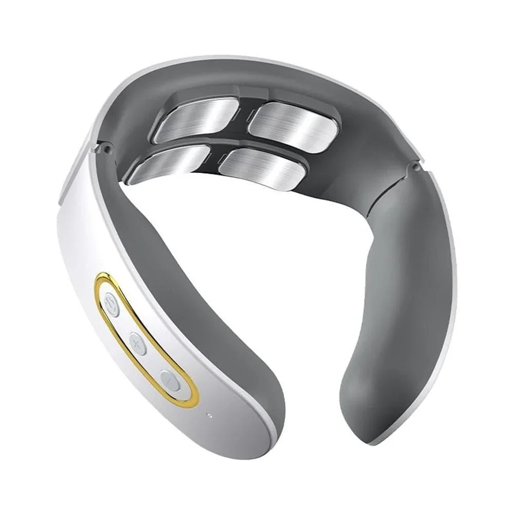 Neck & Shoulder Massager | 4D Smart TENS & Deep Tissue | USB Rechargeable