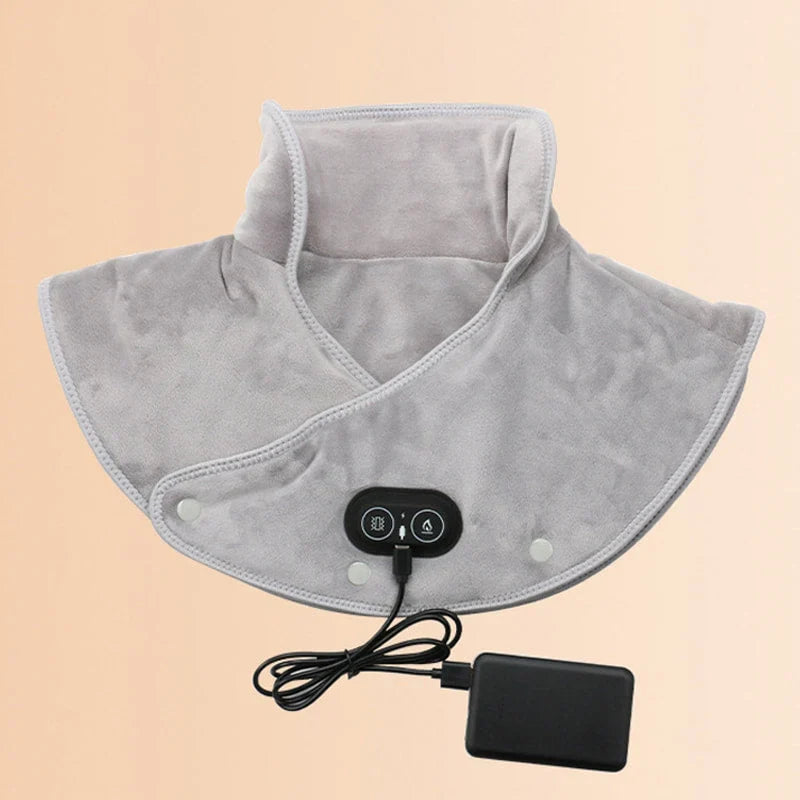 Neck & Shoulder Wrap | Heat & Vibration Therapy | One Size Fits Most