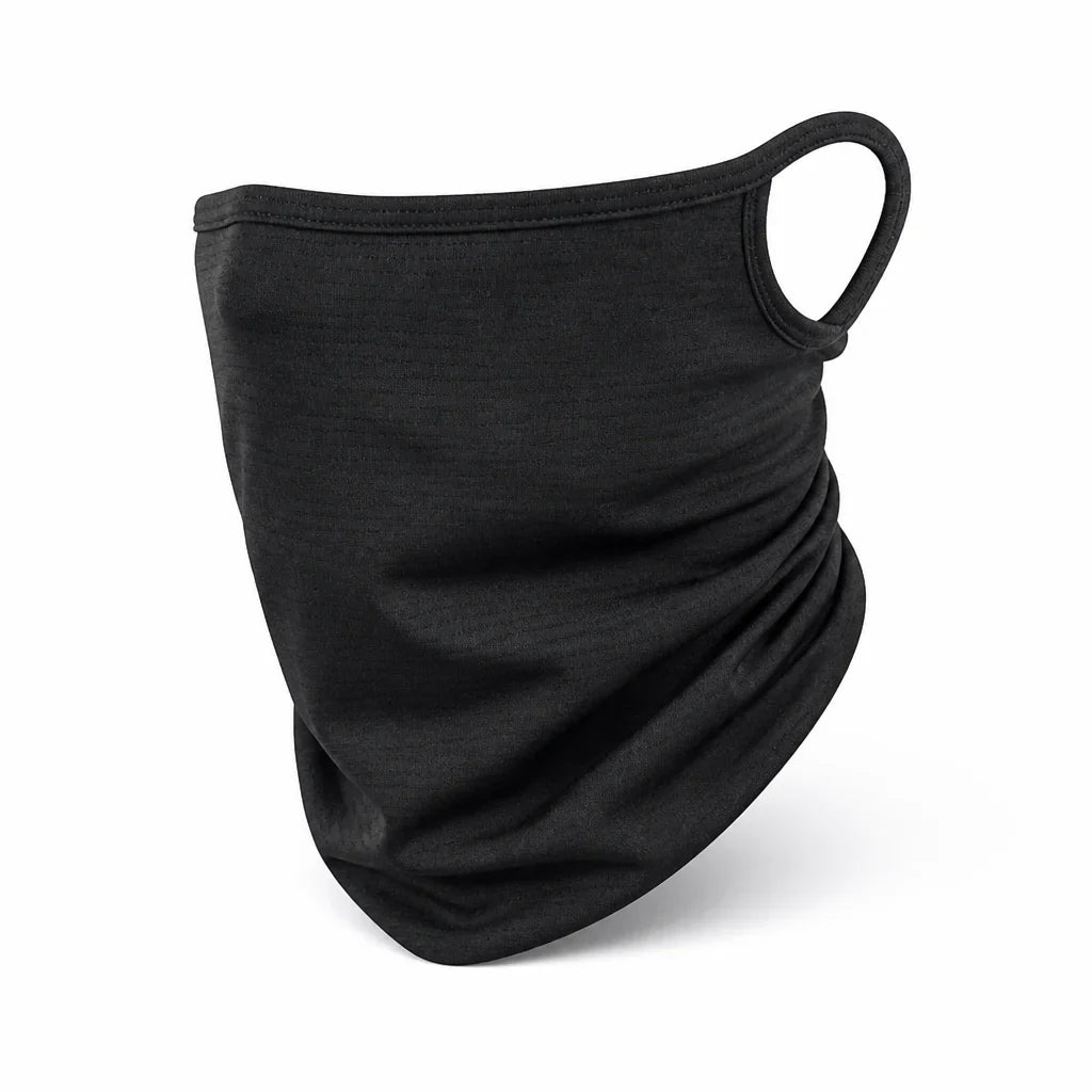 Neck Warmer Set | Breathable Nylon & Integrated Ear Hooks | 2-Pack