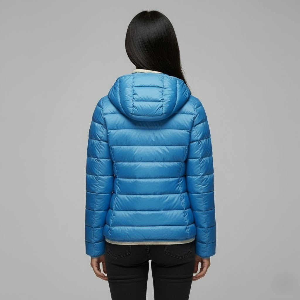 Josie | Women's Winter Puffer Jacket Quilted High Collar