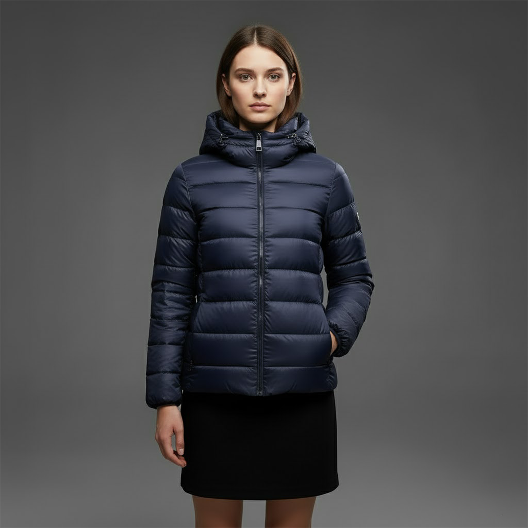 Josie | Women's Winter Puffer Jacket Quilted High Collar