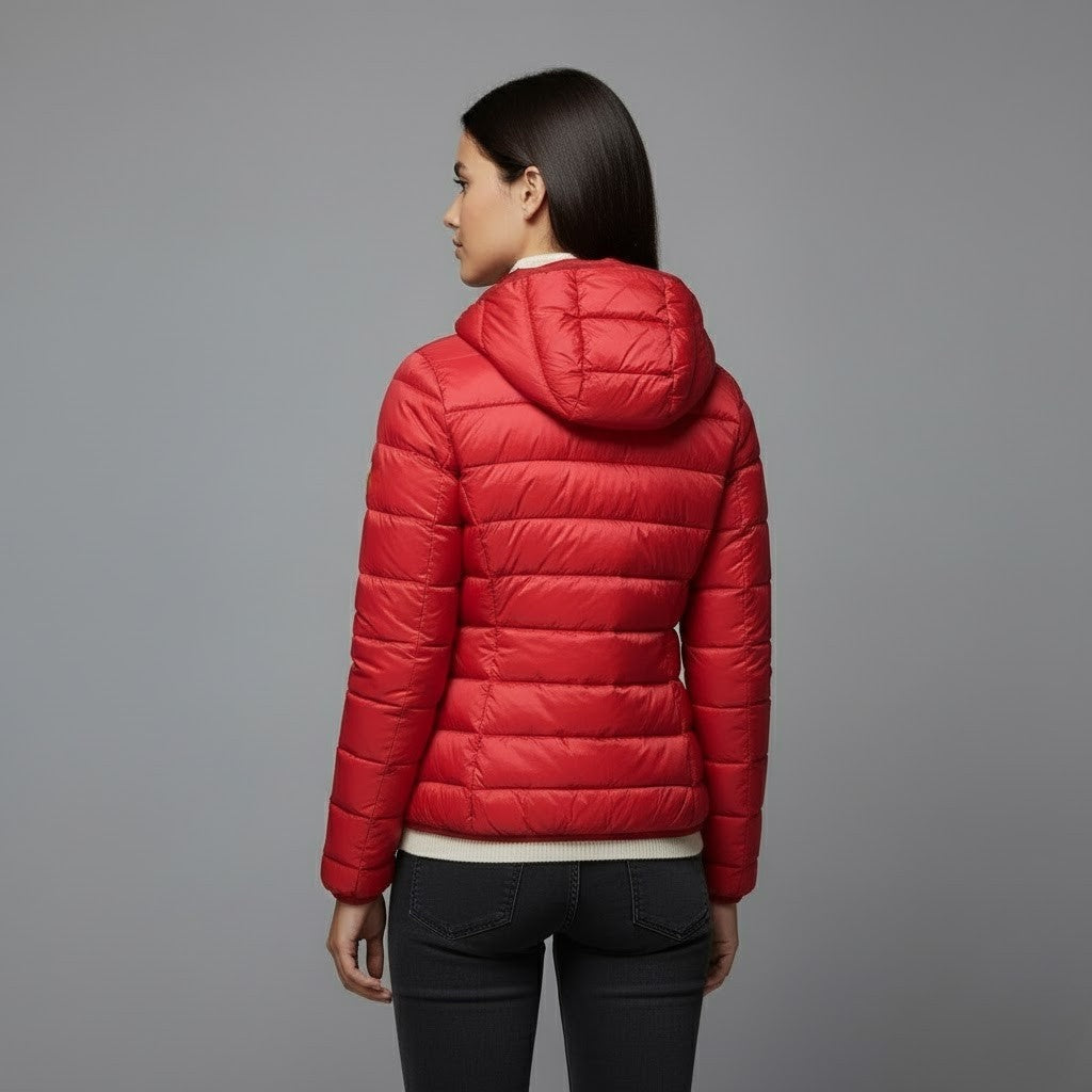 Josie | Women's Winter Puffer Jacket Quilted High Collar