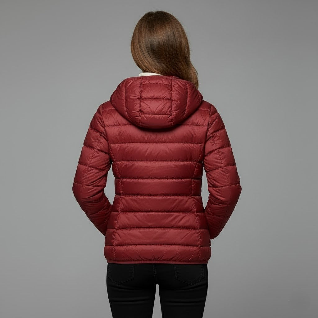 Josie | Women's Winter Puffer Jacket Quilted High Collar