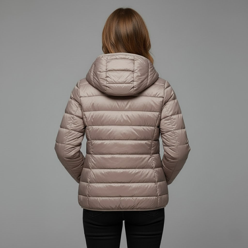 Josie | Women's Winter Puffer Jacket Quilted High Collar