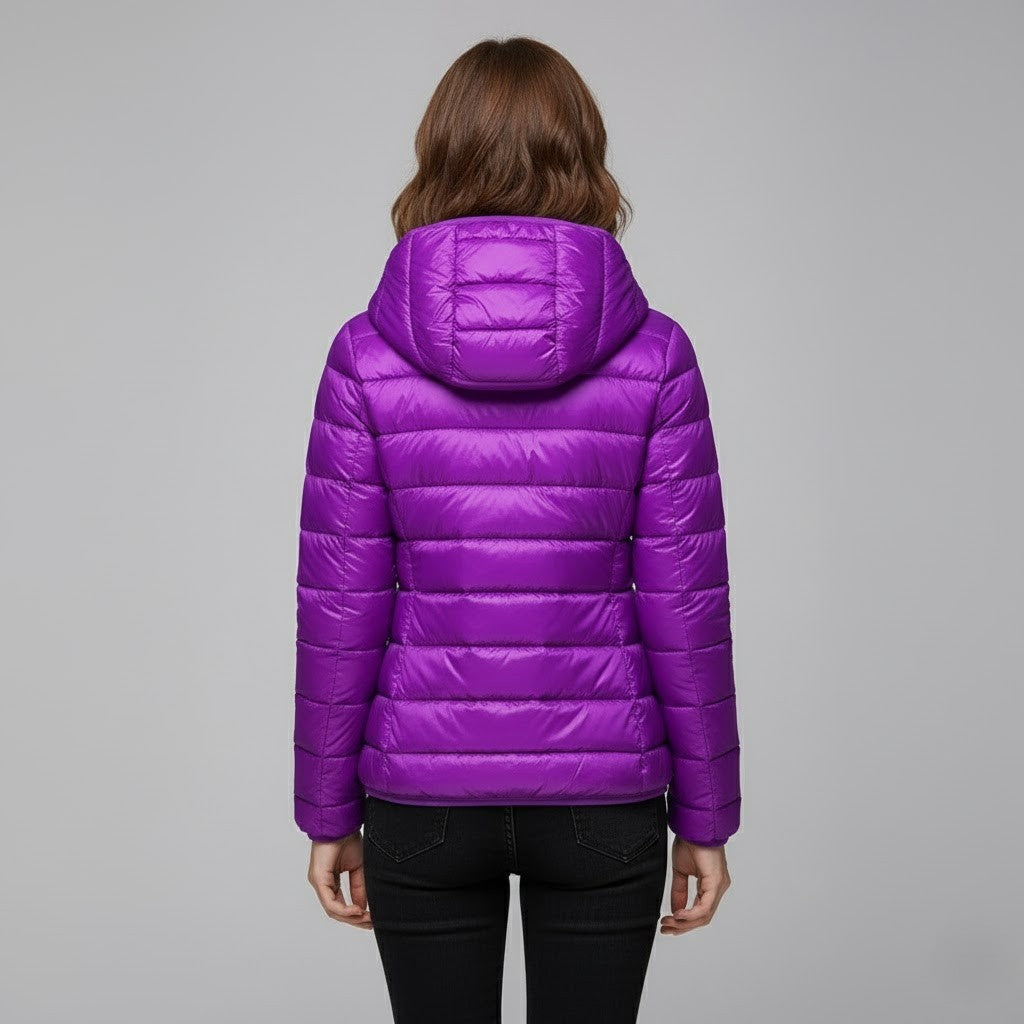 Josie | Women's Winter Puffer Jacket Quilted High Collar