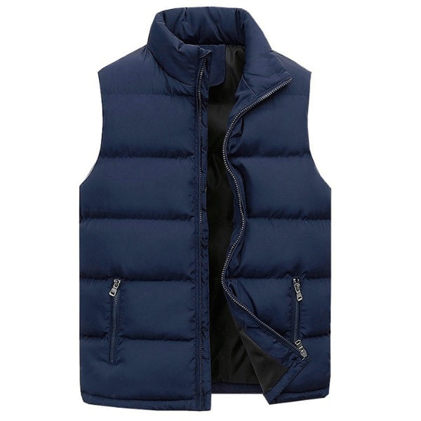 Oliver | Men's Quilted Puffer Vest Sleeveless Zip Up