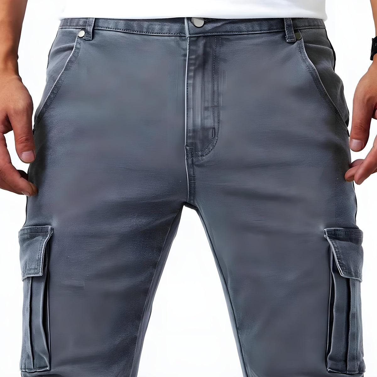 Weston | Men's Slim Fit Cargo Pants Multi Pocket