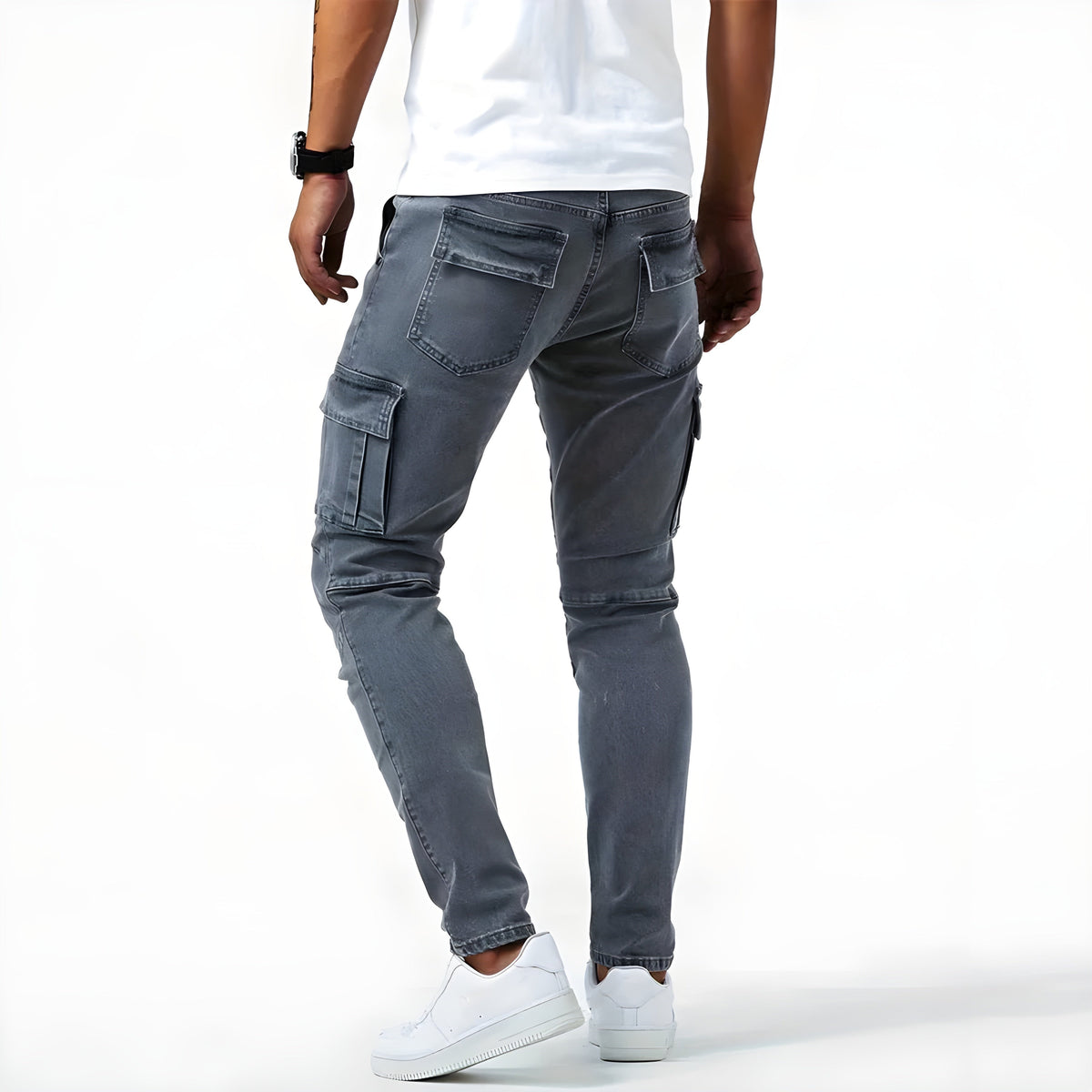Weston | Men's Slim Fit Cargo Pants Multi Pocket
