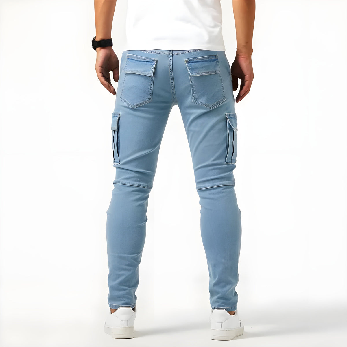Weston | Men's Slim Fit Cargo Pants Multi Pocket