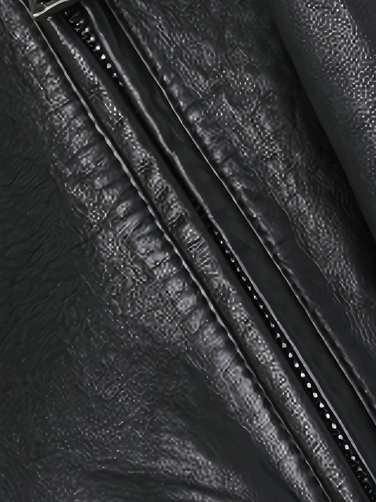 Noelia | Women's Leather Biker Jacket with Stand Collar