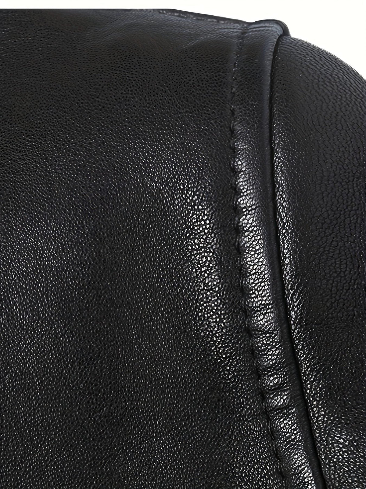 Noelia | Women's Leather Biker Jacket with Stand Collar
