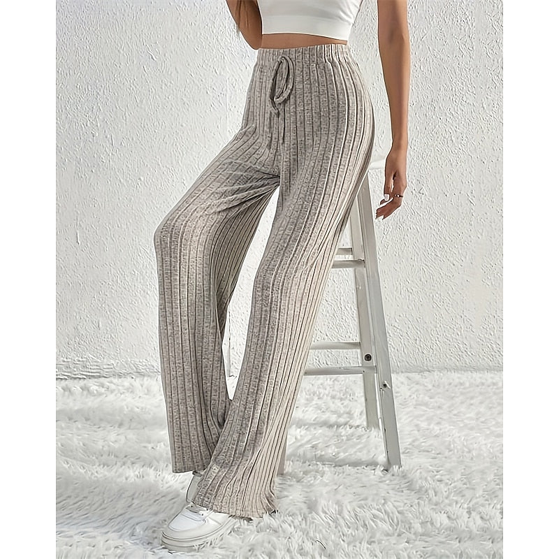 Paige | High Waisted Flowy Wide-Leg Pants