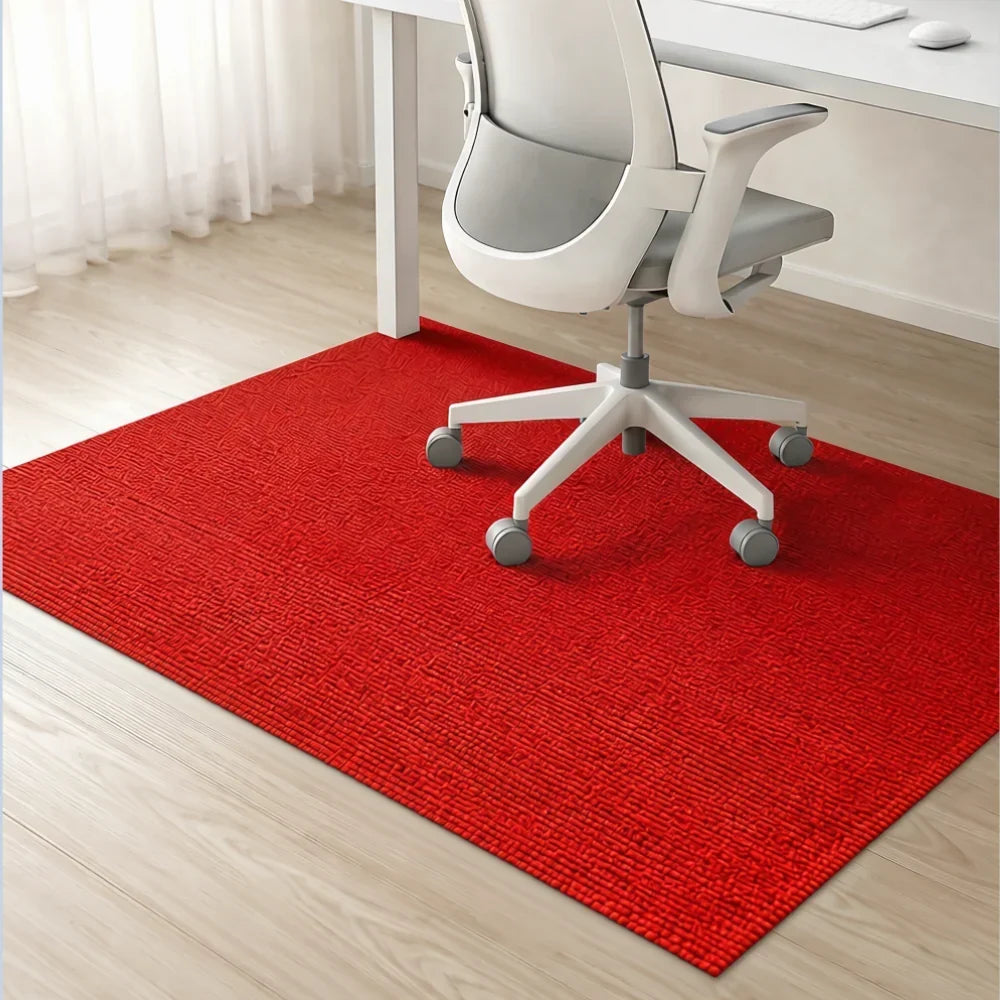 Office Chair Mat | Water-Repellent Polyester & Non-Slip Backing | 9 mm Thick