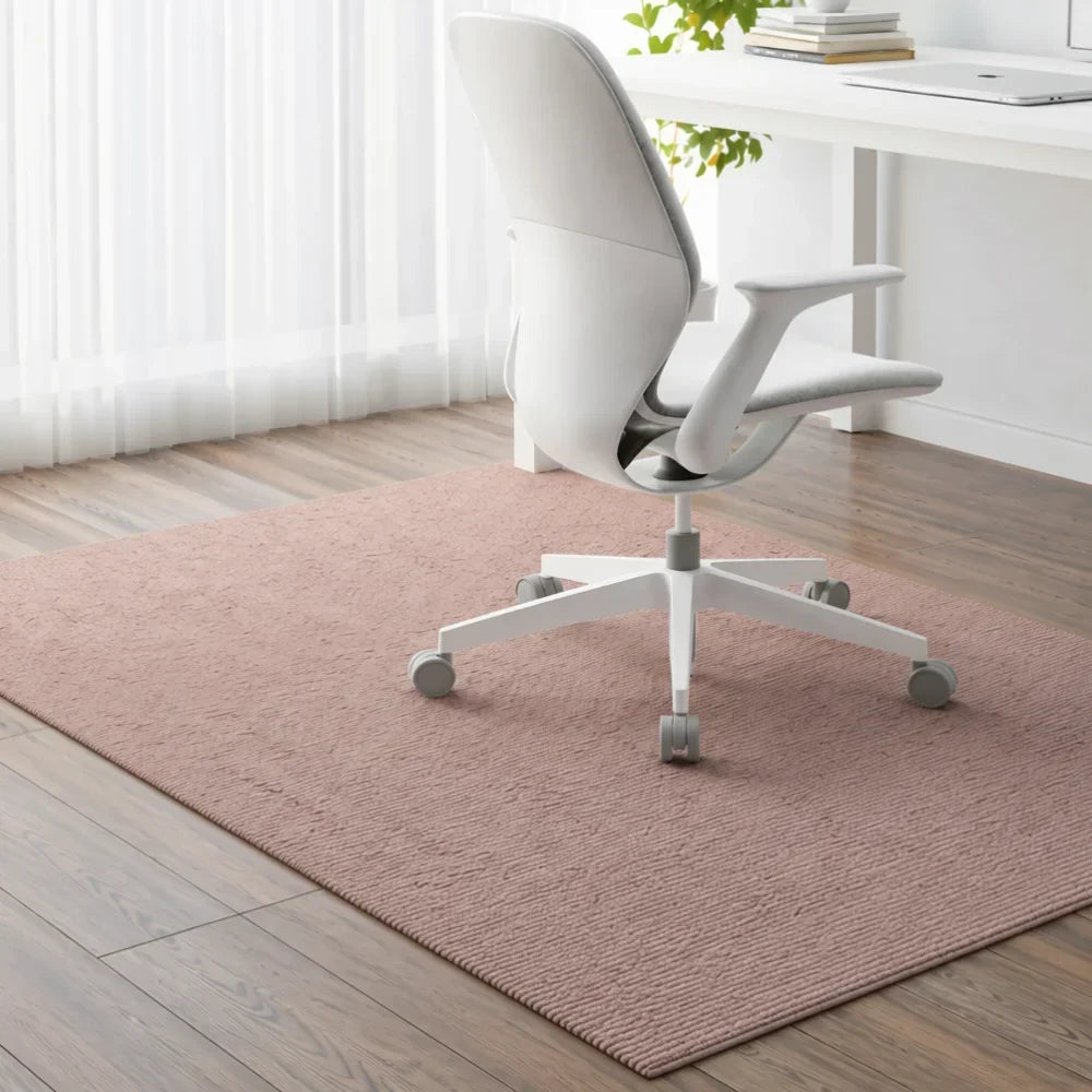 Office Chair Mat | Water-Repellent Polyester & Non-Slip Backing | 9 mm Thick
