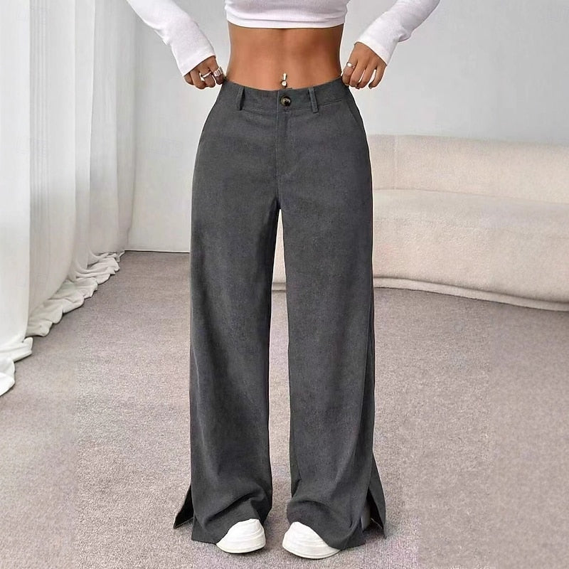 Rebecca | High Waisted Wide-Leg Pants