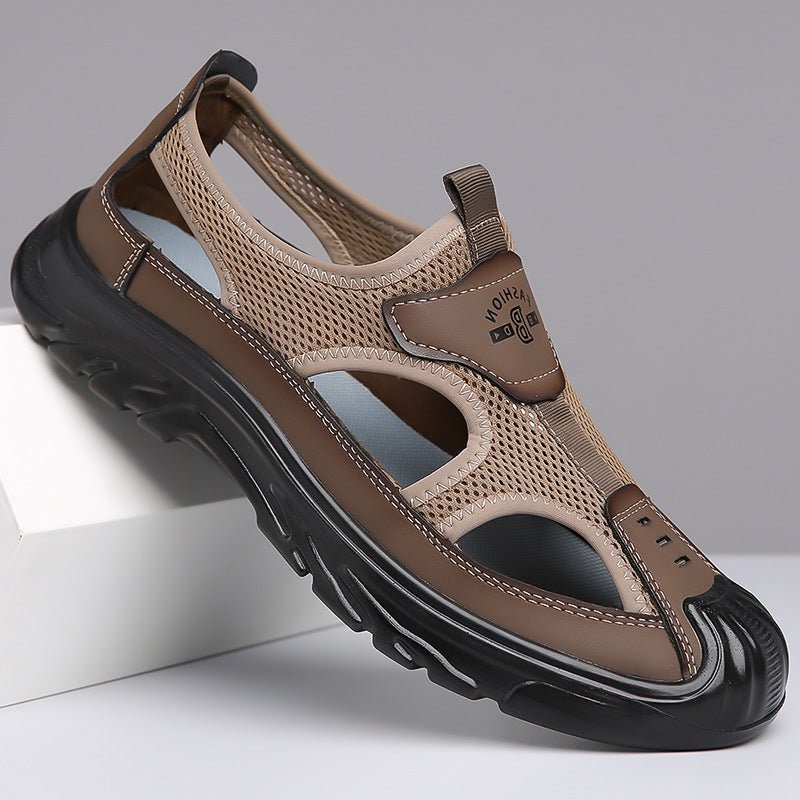 Open Toe Slip-On Sandals for Men