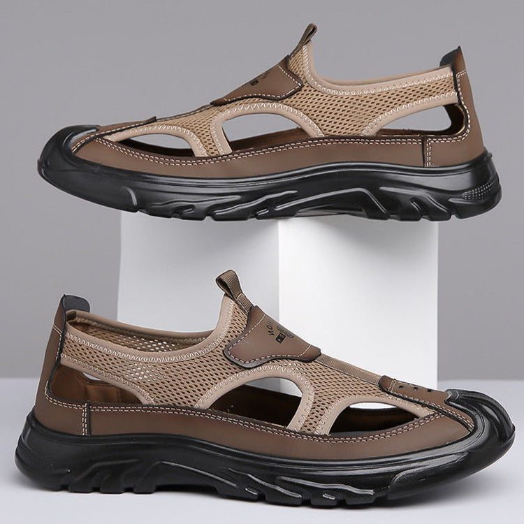 Open Toe Slip-On Sandals for Men