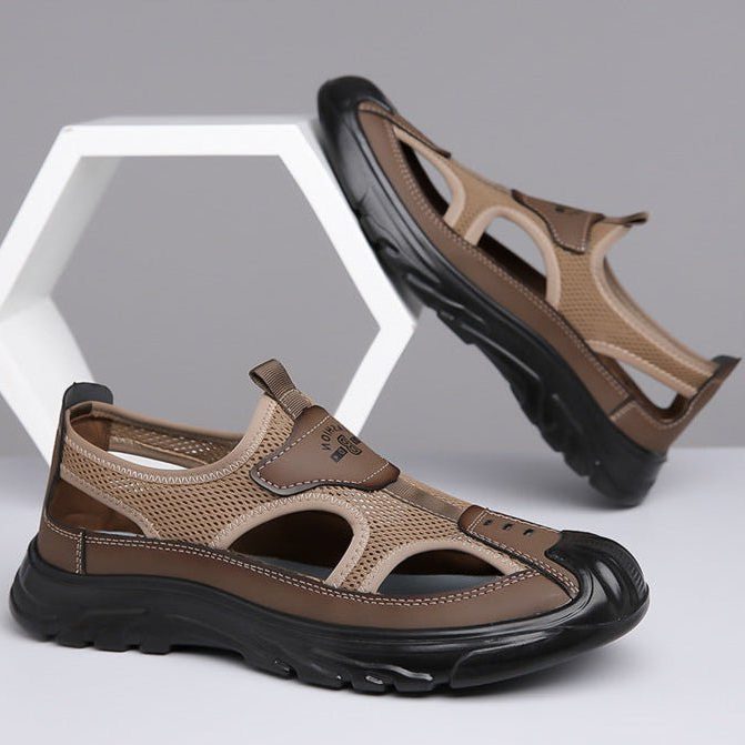 Open Toe Slip-On Sandals for Men