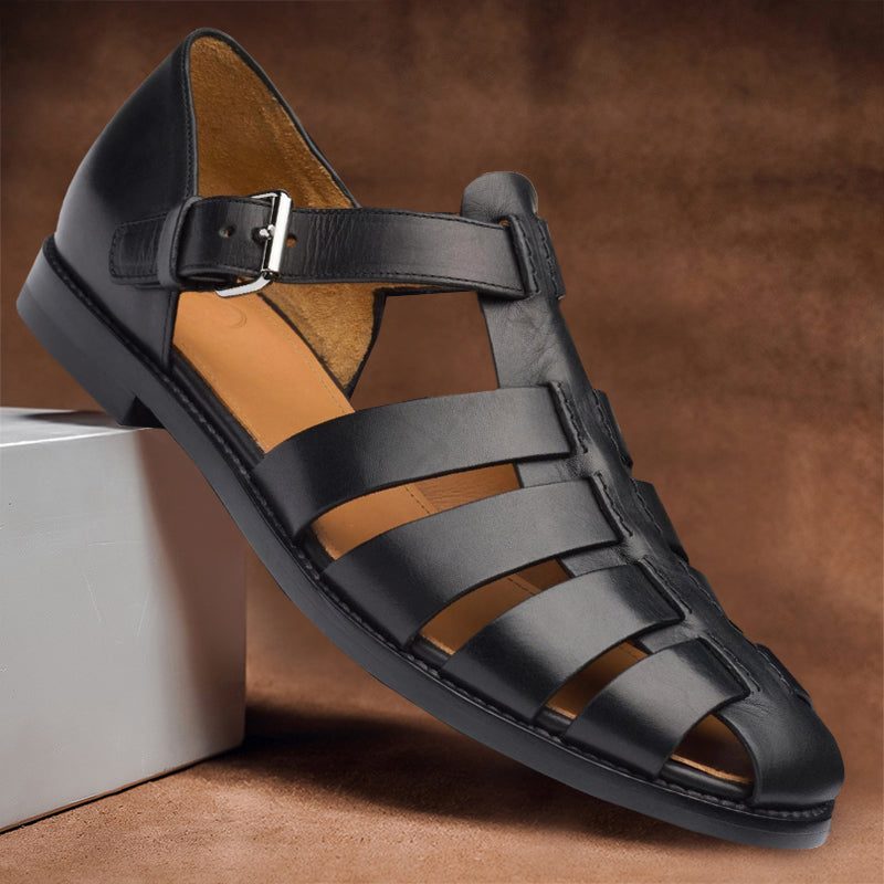 Open Toe Strappy Fisherman Sandals for Men