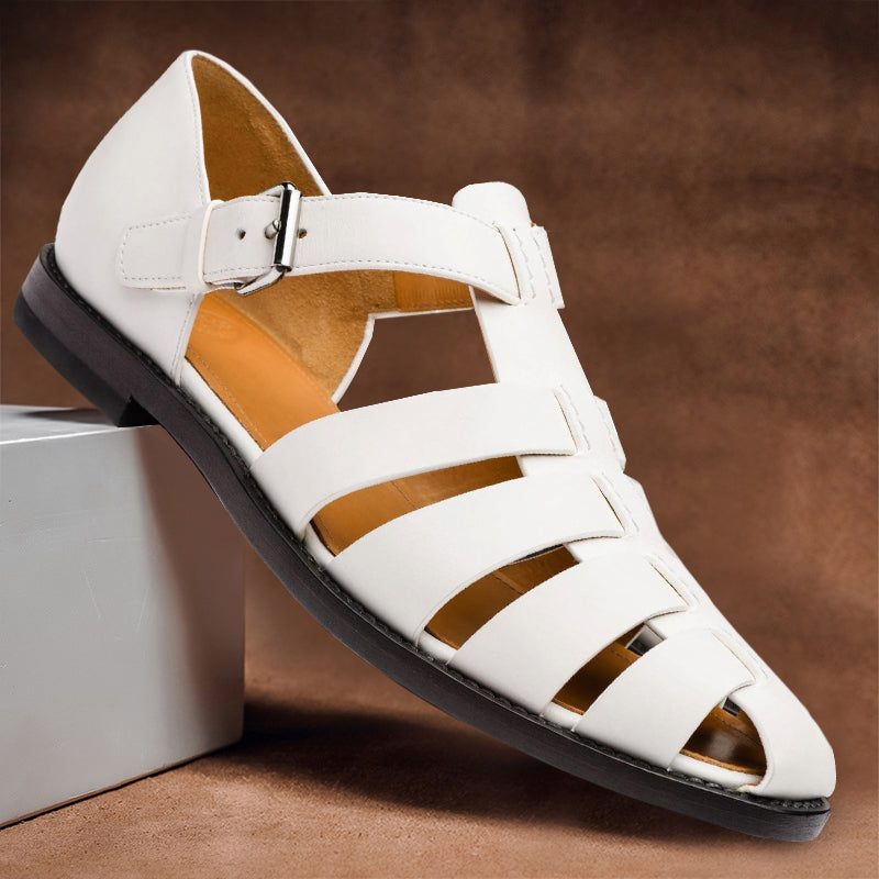 Open Toe Strappy Fisherman Sandals for Men