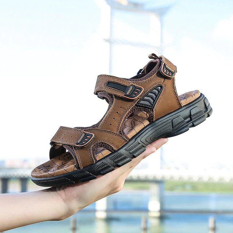 Open Toe Velcro Sandals for Men