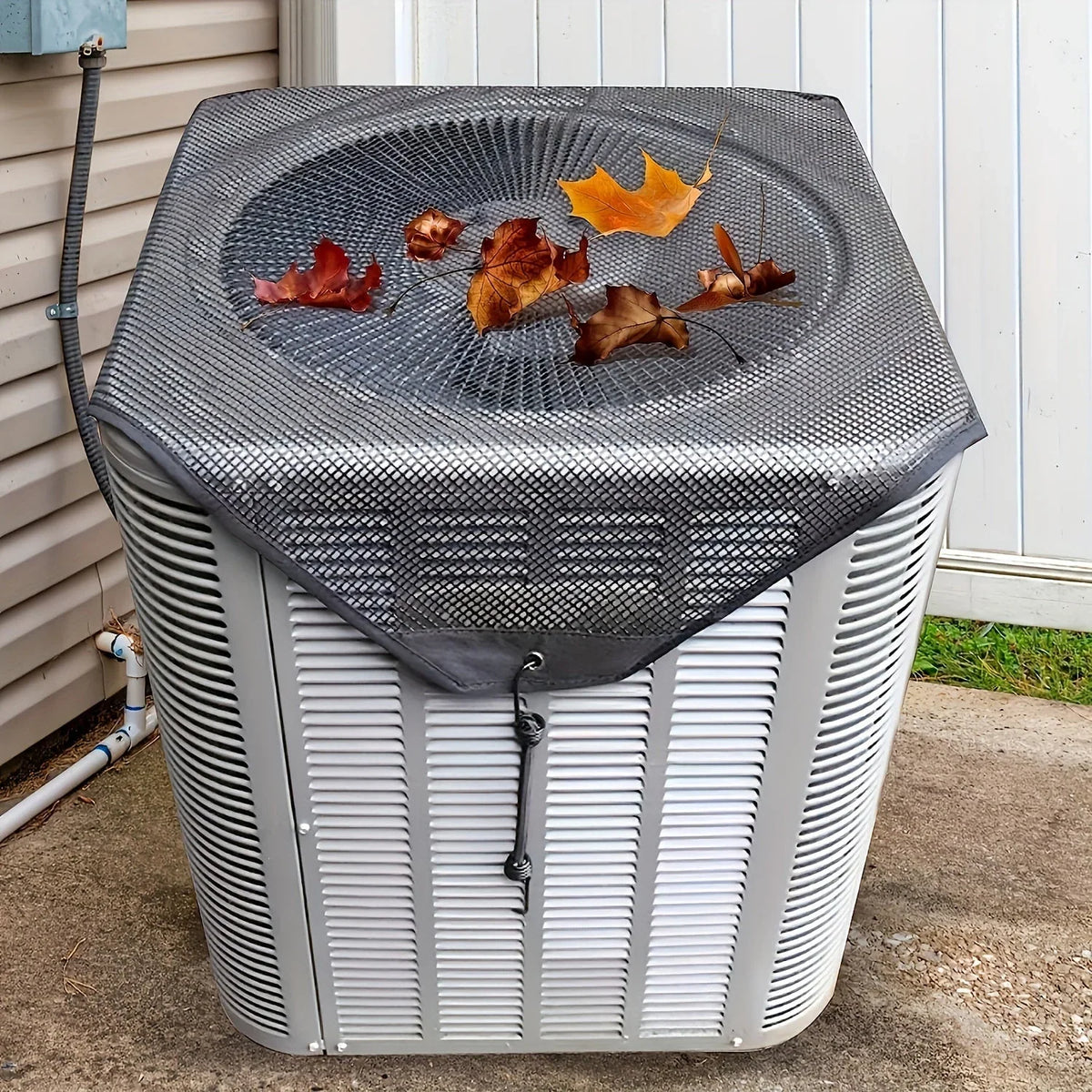 Outdoor Air Conditioner Cover | Waterproof & Windproof, Breathable Mesh