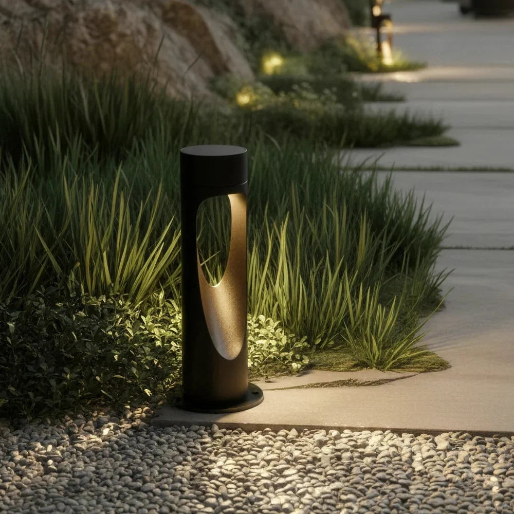 Outdoor Floor Lamp | Weather-Resistant LED & Round Base | 30 & 60 cm