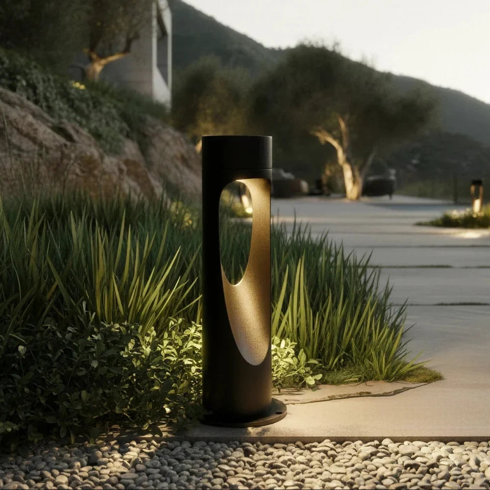 Outdoor Floor Lamp | Weather-Resistant LED & Round Base | 30 & 60 cm