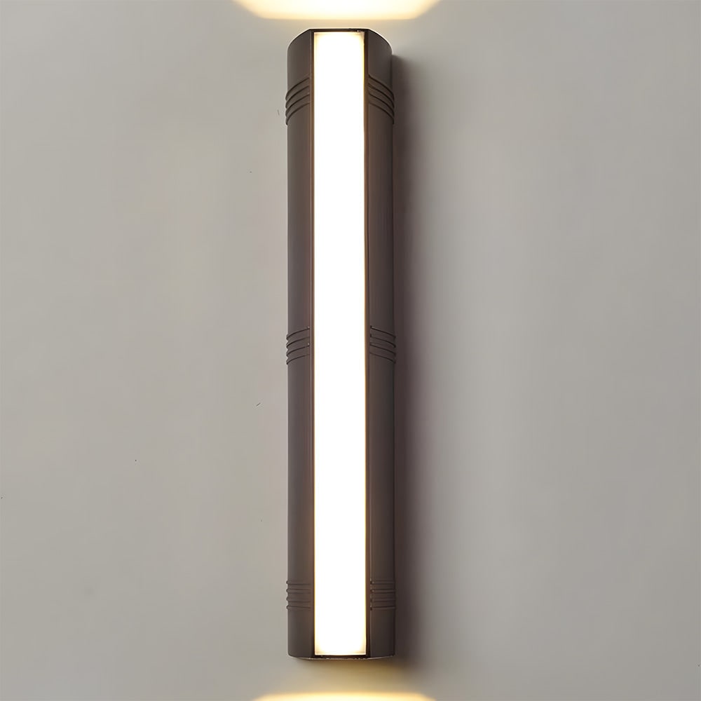 Outdoor Wall Lights LED Up and Down Modern Rectangular with Weather Resistance