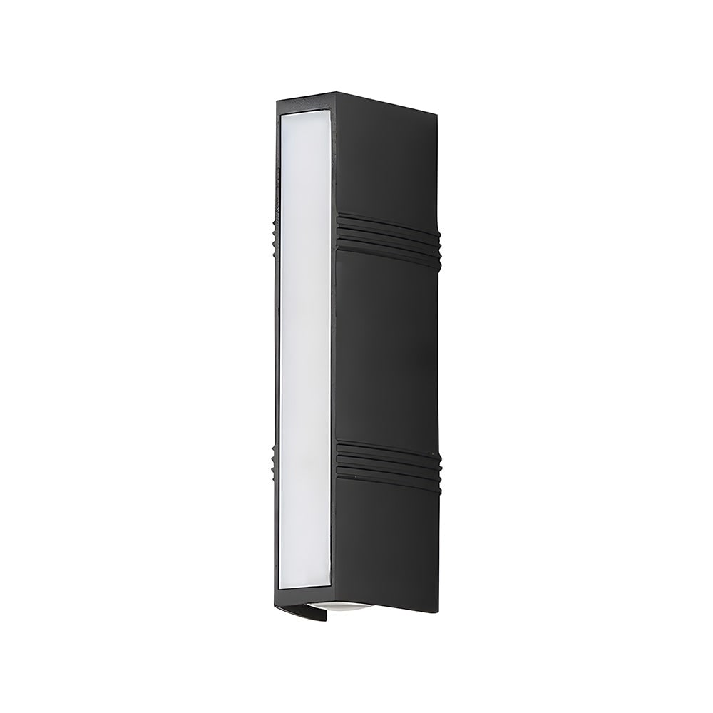 Outdoor Wall Lights LED Up and Down Modern Rectangular with Weather Resistance