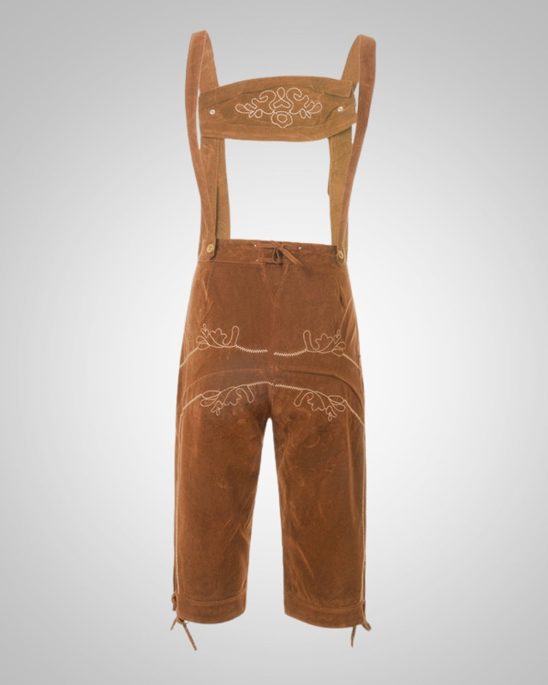 Men’s Traditional Embroidered Lederhosen Shorts – Knee-Length Folk Trousers with Adjustable Suspenders for Oktoberfest Festivals Cultural Celebrations and Heritage-Inspired Occasion Wear