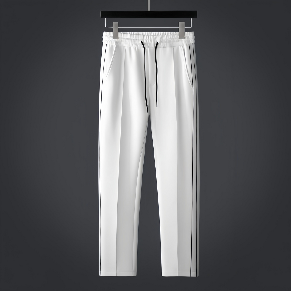 Isaiah | Men's Athletic Tracksuit Zip Up Side Stripes