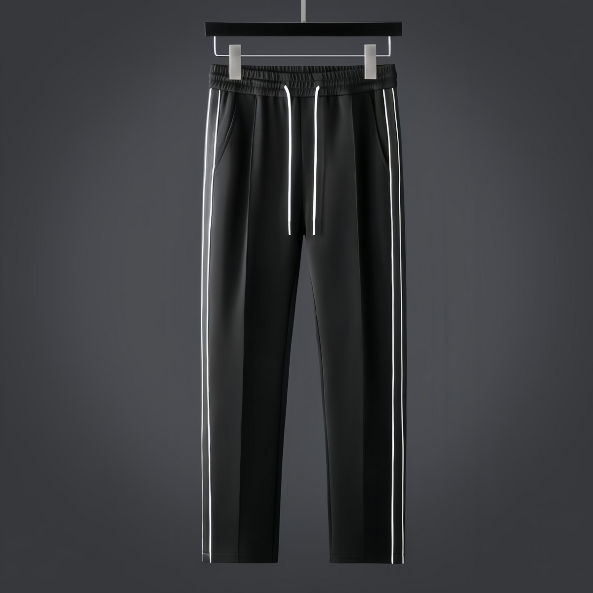 Isaiah | Men's Athletic Tracksuit Zip Up Side Stripes