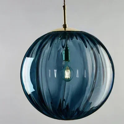 Pendant Light | Glass Globe & Energy-Efficient LED