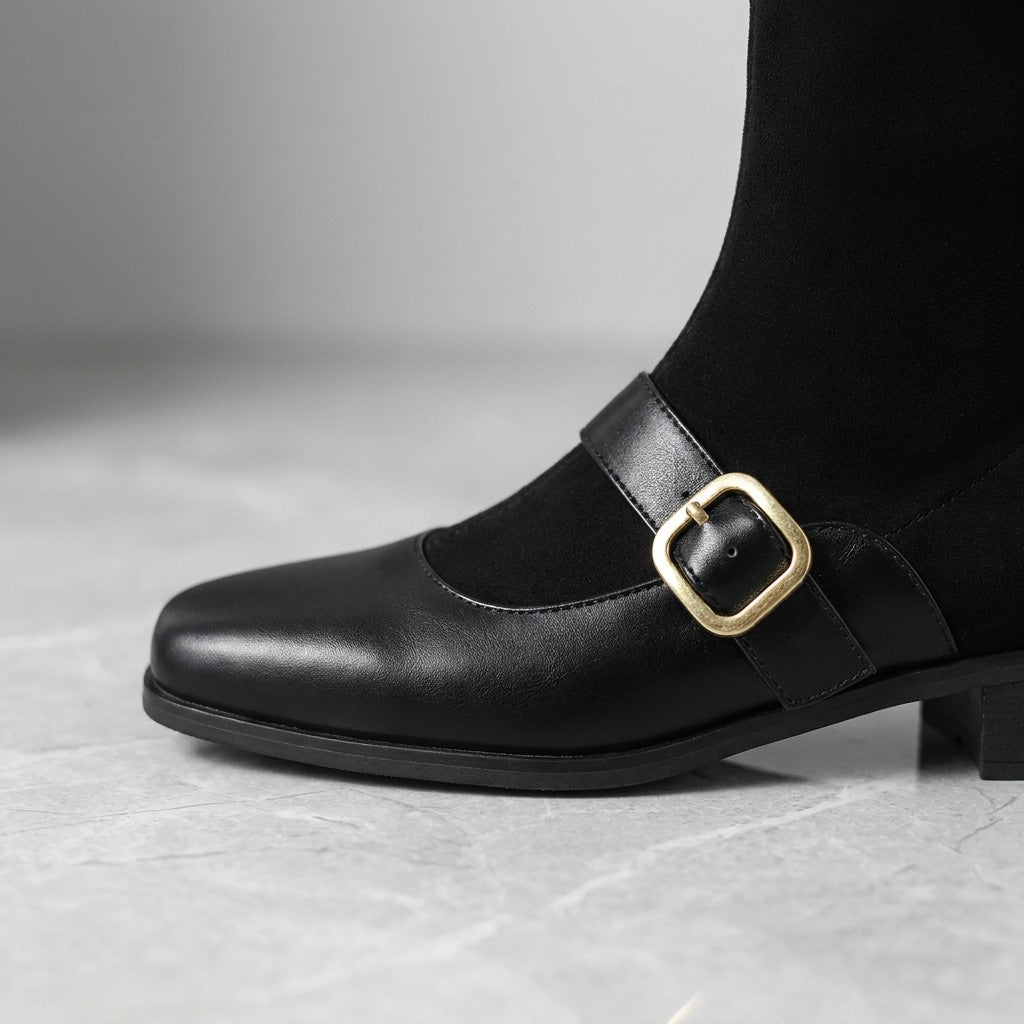 Stella Leather Ankle Boots