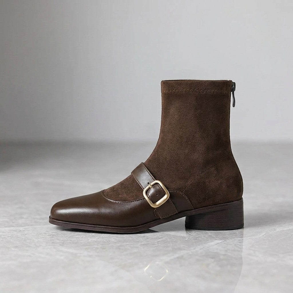 Stella Leather Ankle Boots