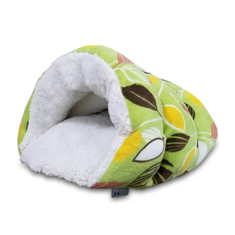 Pet Bed | Cuddly Fleece Donut & Machine Washable | 43×43×25 cm