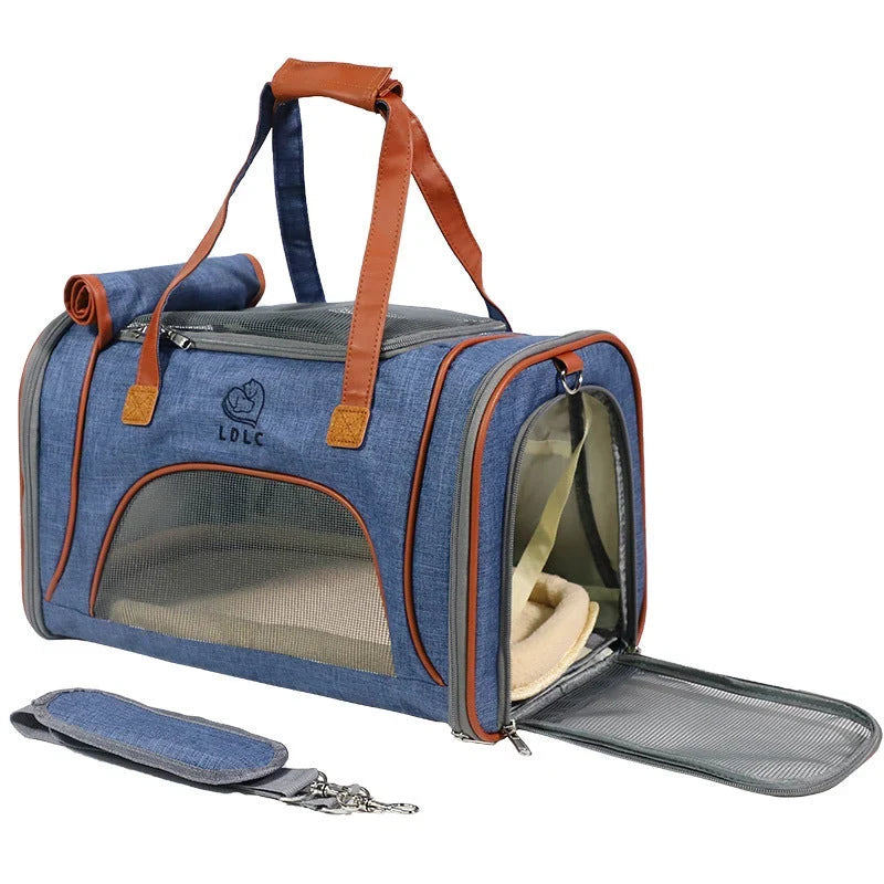 Pet Carrier | Nylon & Padded Polyester Lining | Up To 12 kg
