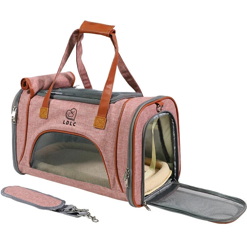 Pet Carrier | Nylon & Padded Polyester Lining | Up To 12 kg
