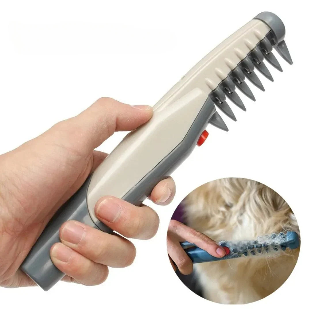 Pet Trimmer | Gentle Knot-Removing Stainless Steel Blades & Ergonomic Handle
