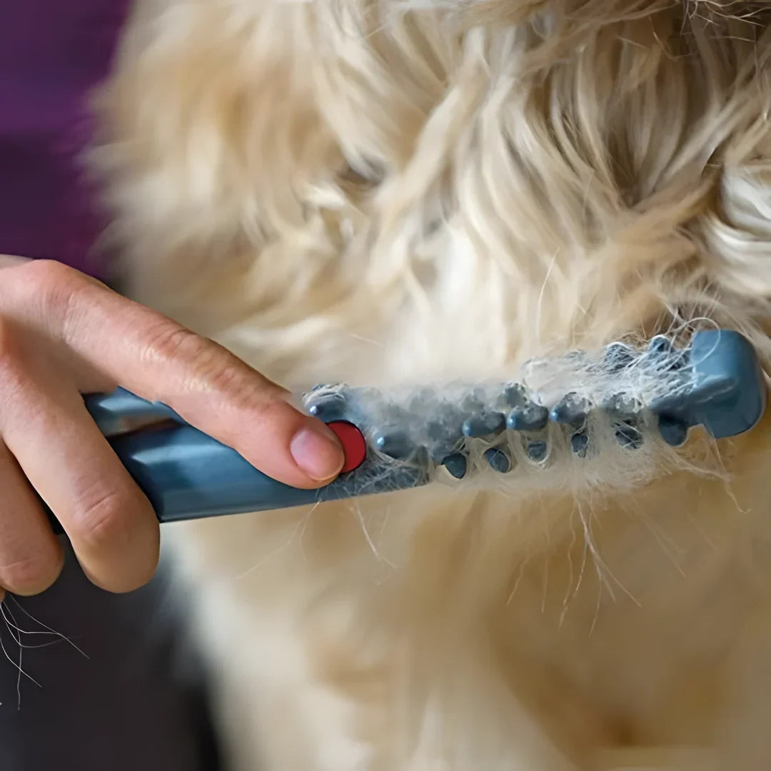 Pet Trimmer | Gentle Knot-Removing Stainless Steel Blades & Ergonomic Handle