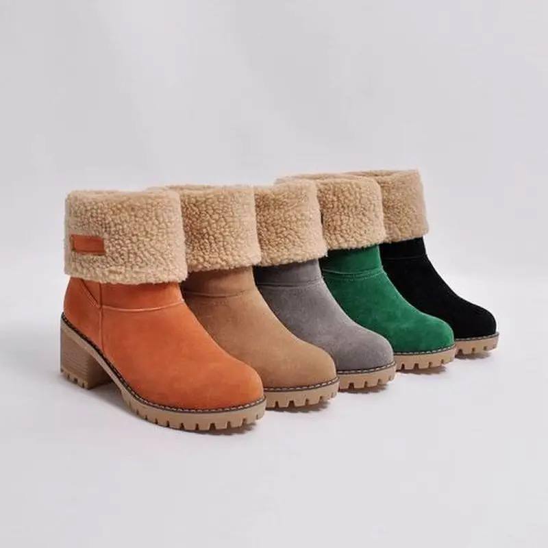 Odalys | Winter Wool Mid-Calf Boots