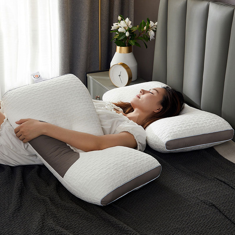 Pillow | Responsive Cotton Mesh & Neck Support | For Side & Back Sleepers