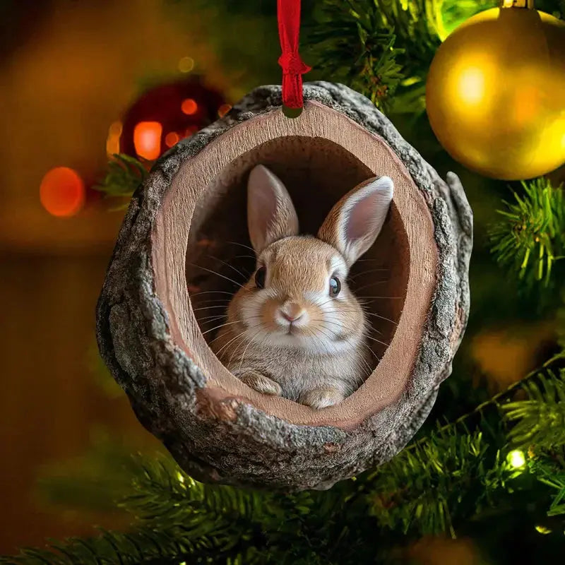 Playful Animal Ornaments