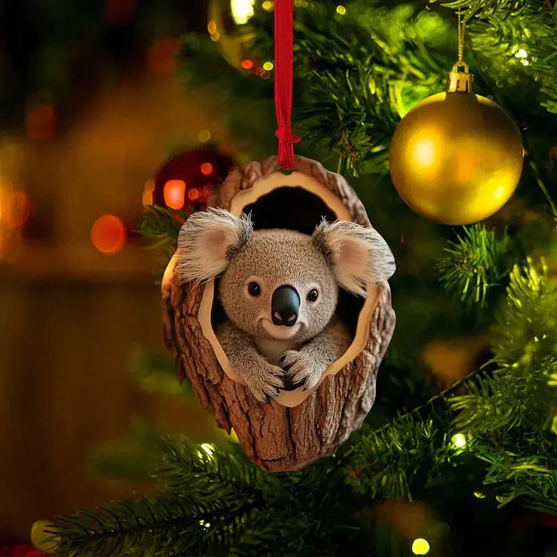 Playful Animal Ornaments