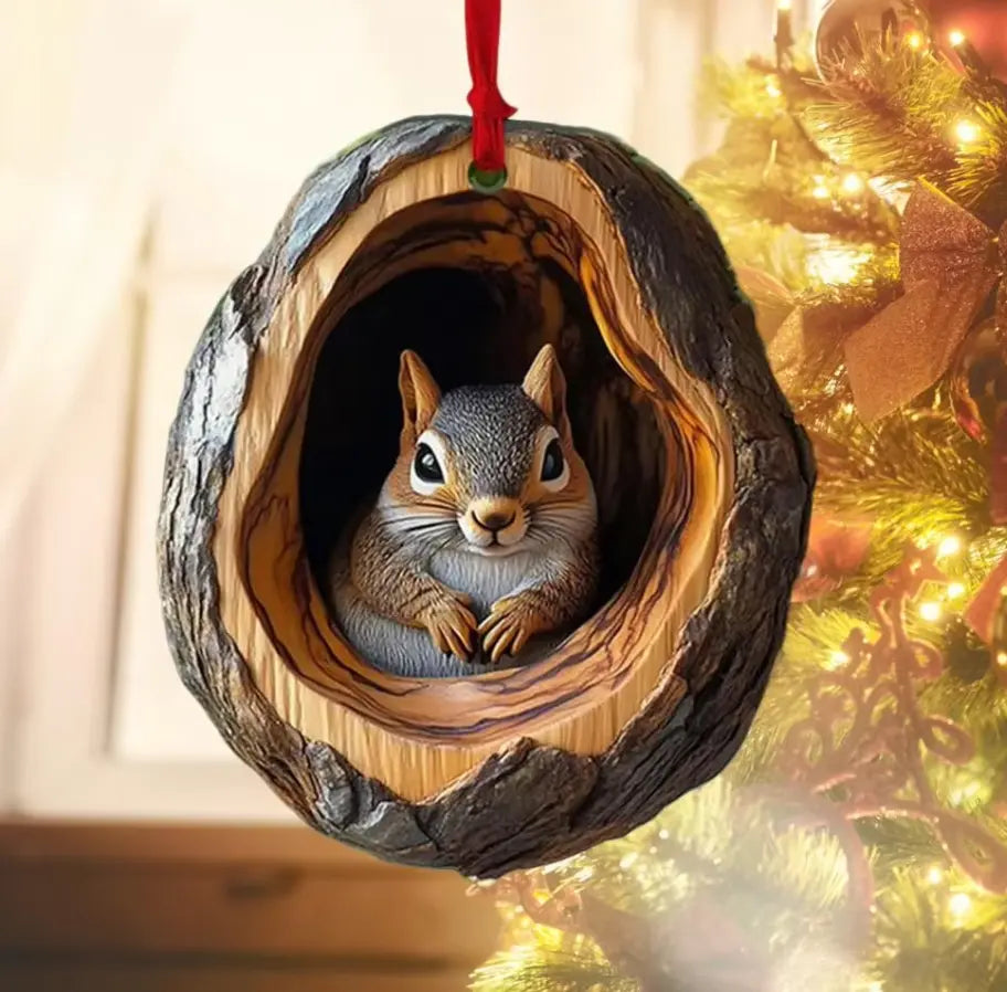Playful Animal Ornaments