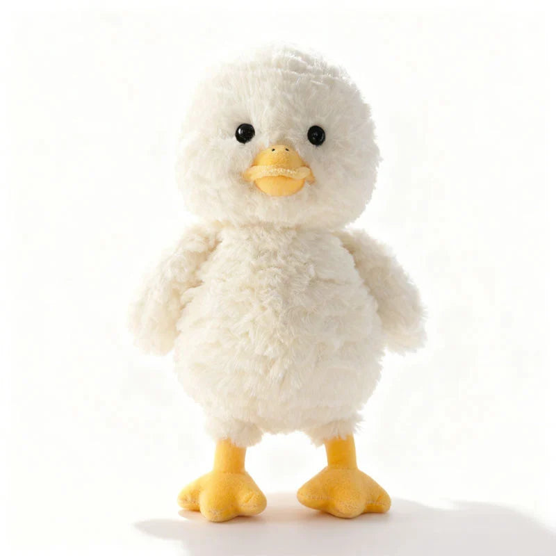 Plush Chick | Ultra-Soft Faux Fur & Embroidered Details